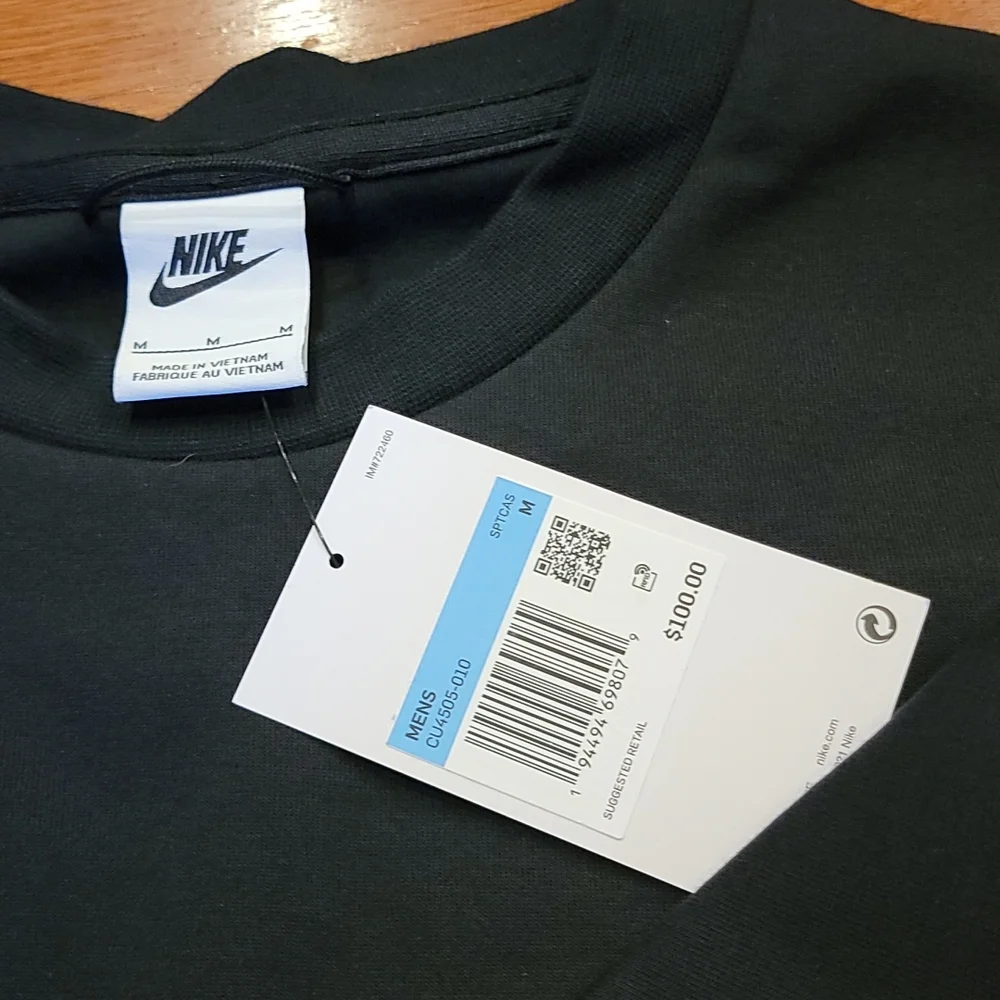 COPY - NWT NIKE NSW TECH FLEECE CREW M  SWEATSHIRT - Picture 5 of 5